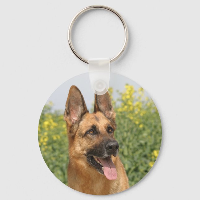 chaveiro de german shepherd (Frente)
