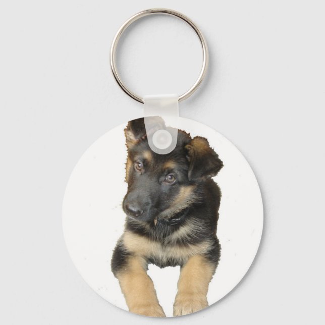 Chaveiro de german shepherd de uppy do  (Frente)