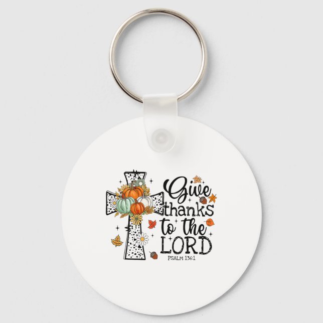 Chaveiro Dê Graças Ao Senhor  (Frente)