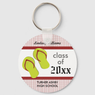 Chaveiro de Graduação Personalizada de Fluxo de
