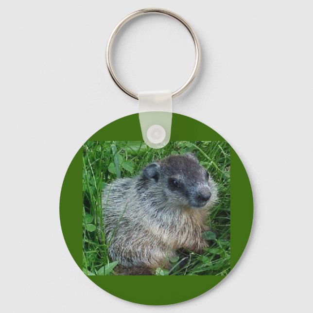 Chaveiro de Groundhog/Woodchuck (Frente)
