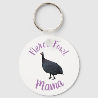Chaveiro de Guiné Fowl Mama | #FierceFowl Mama