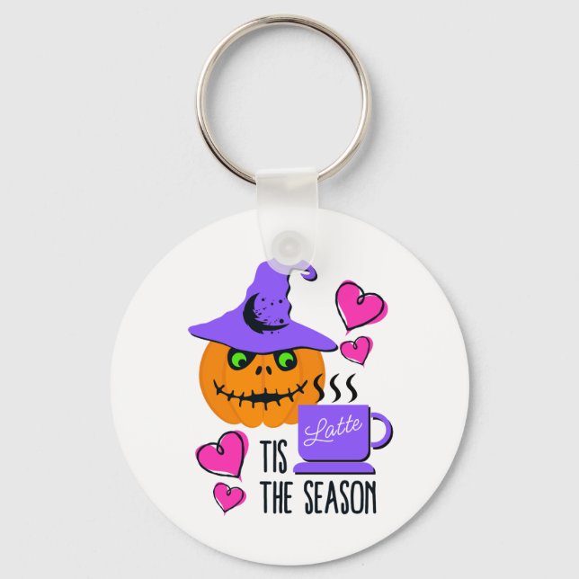 Chaveiro de Halloween com Tempero de Abóbora - Dup (Frente)