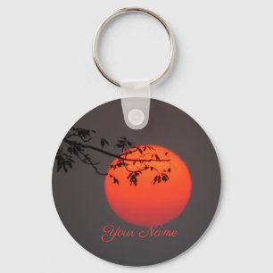 Chaveiro de hora sunset