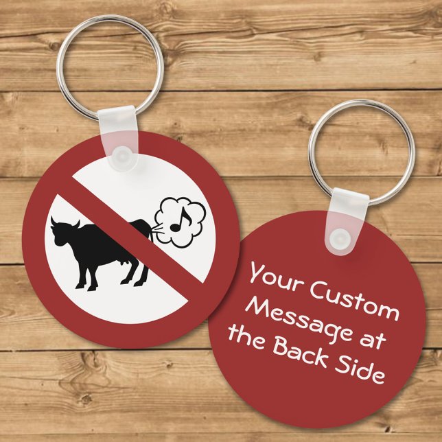 Chaveiro de Ícone de Metano de Vaca (Criador carregado)