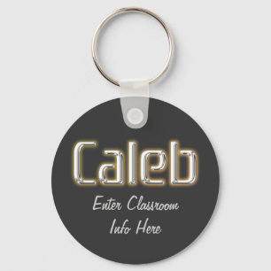 Chaveiro de ID de caleb