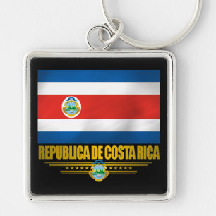 Chaveiro De "ideias do presente do orgulho Costa Rica"