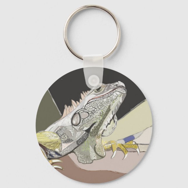 Chaveiro de Iguana (Frente)