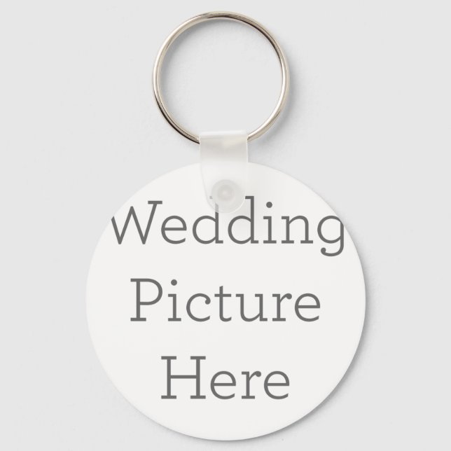 Chaveiro Círculo de Metal, 5,08cm (Frente)