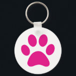 Chaveiro de impressão de pata<br><div class="desc">Pata,  impressão,  cão,  gato,  animal de estimação,  cachorrinho,  gatinho,  simpatia,  guardar,  lembrar</div>