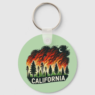 CHAVEIRO DE INCÊNDIO NA CALIFÓRNIA