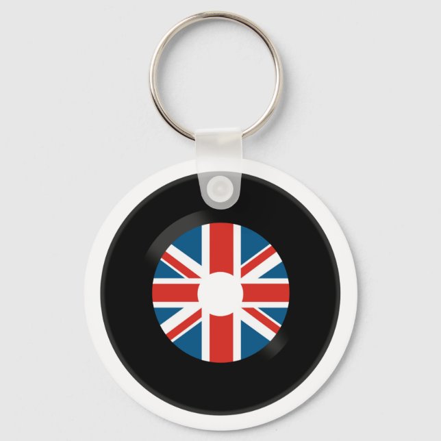 chaveiro de invasão britânica 45 (Frente)