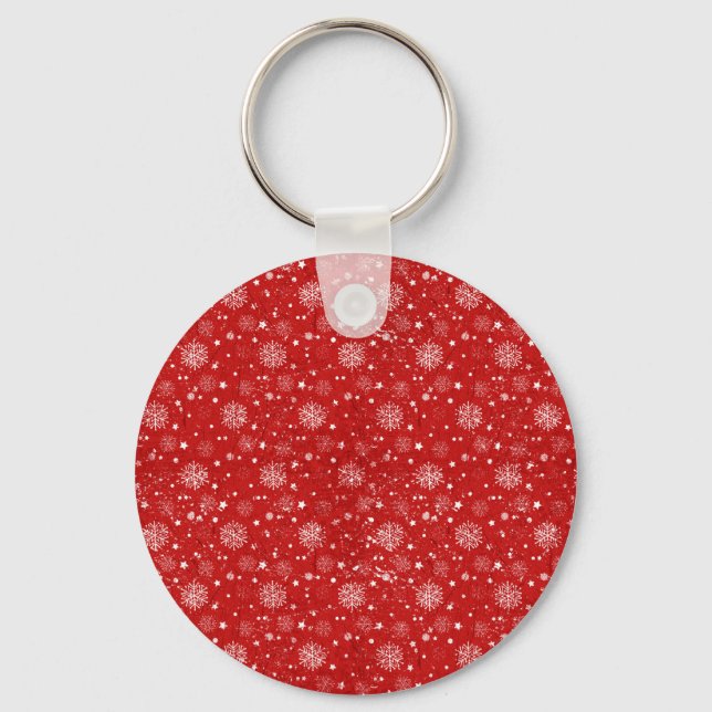 Chaveiro de inverno vermelho (Frente)
