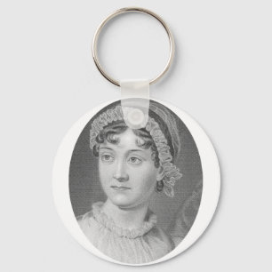Chaveiro De Jane Austen retrato simplesmente Jane