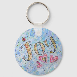 Chaveiro de "Joy" de Palavra Inspiracional