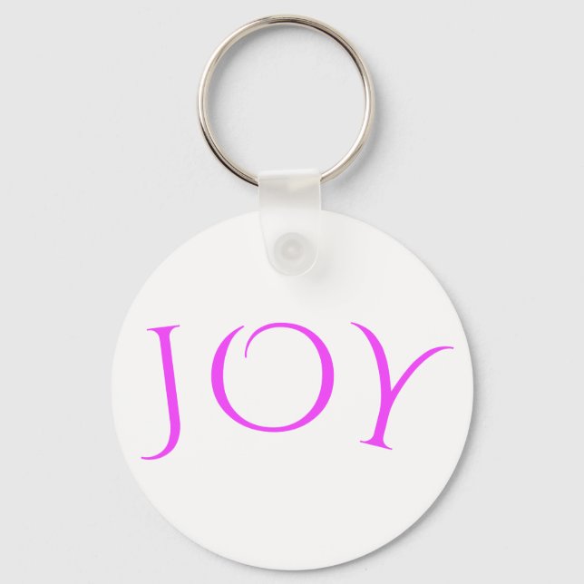 Chaveiro de Joy - Texto Personalizado, Fonte, Cor, (Frente)