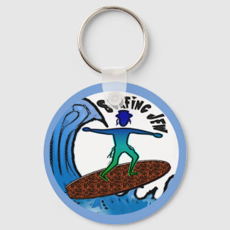 Chaveiro de judeu surfando