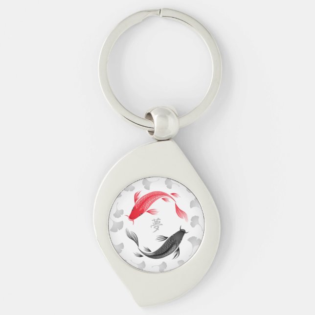 Chaveiro de Koi Yume (redemoinho) (Frente)