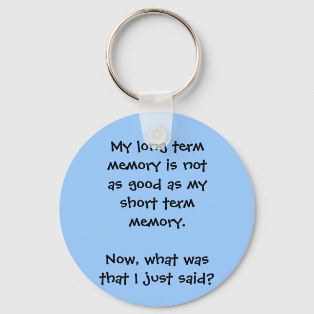 Chaveiro de lapso de memória (Frente)