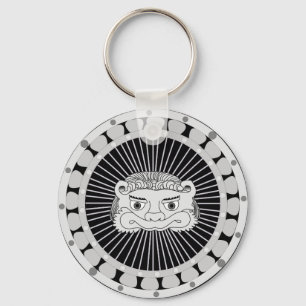 Chaveiro de Leão de Prata