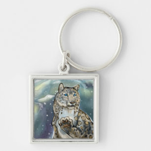 Chaveiro de Leopard~ da neve