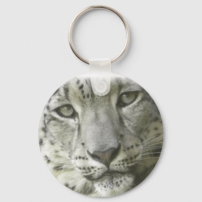 Chaveiro de Leopardo de Neve (Frente)