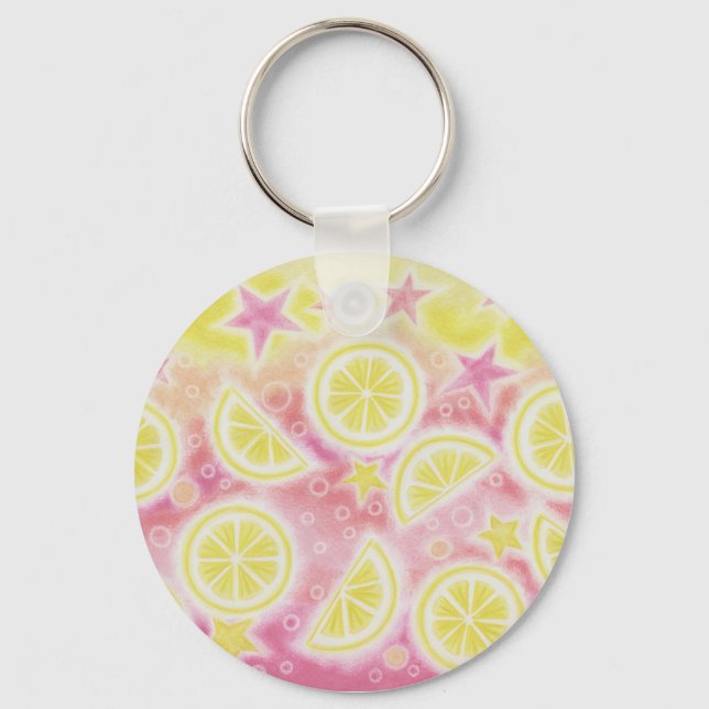 Chaveiro de limonada rosa (Frente)