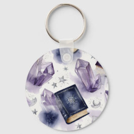 Chaveiro de Livro de Cristal Mágico