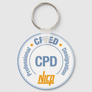 CHAVEIRO de logotipo CPD