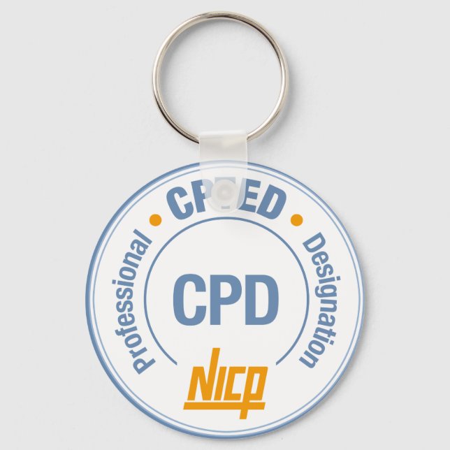 CHAVEIRO de logotipo CPD (Frente)
