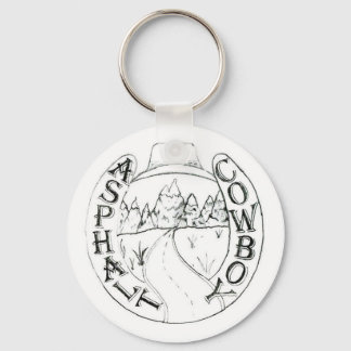 Chaveiro de logotipo do Asphalt Cowboy