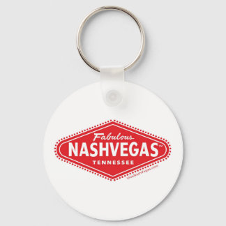 Chaveiro de logotipo Fabuloso NASHVEGAS TM