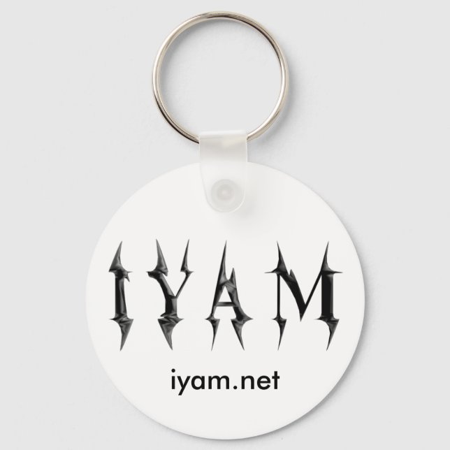 Chaveiro de logotipo IYAM (Frente)