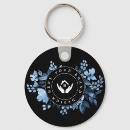 Chaveiro de logotipo personalizado minimalista sim