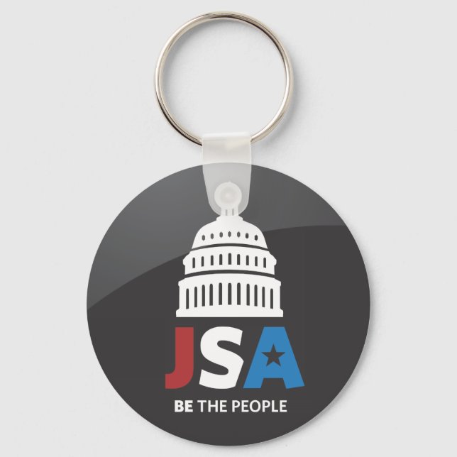 Chaveiro de logotipo preto (Frente)