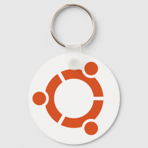 Chaveiro de logotipo Ubuntu