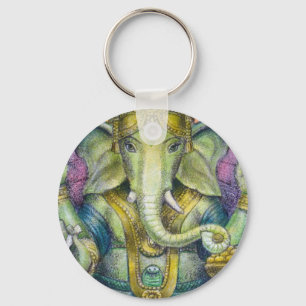 Chaveiro de Lotus Ganesha