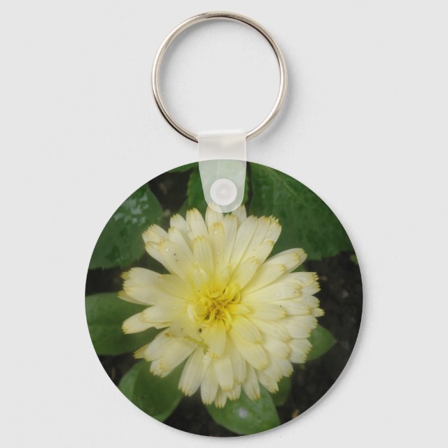 Chaveiro de Marigold Amarelo (Frente)