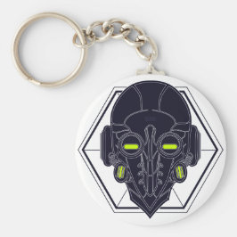 Chaveiro de Máscara de Peste Científica