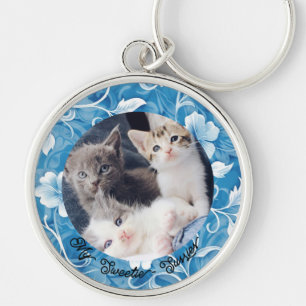 Chaveiro de Memória Pet Personalizada Moderna e Bo
