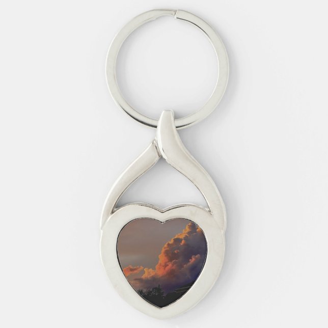 Chaveiro de Metal (com texto personalizado no vers (Frente)