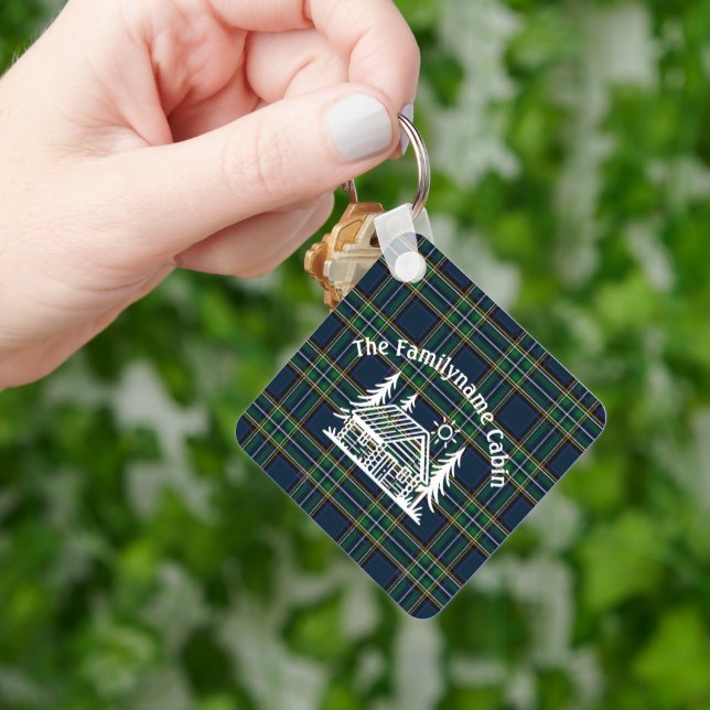 Chaveiro de Metal de Família Personalizada (Mão)