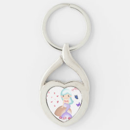 Chaveiro de metal inspirado na arte