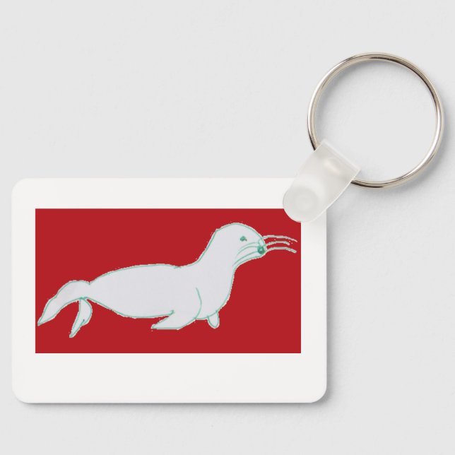 Chaveiro de Metal Jake Seal (Frente)