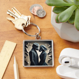 CHAVEIRO de metal Premium com ressistência e amor