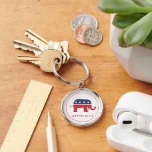 Chaveiro de metal republicano