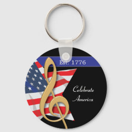 Chaveiro de Música Patriótica