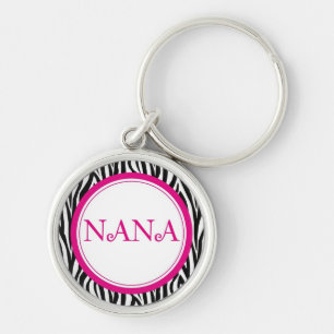 Chaveiro de Nana - estilo da zebra