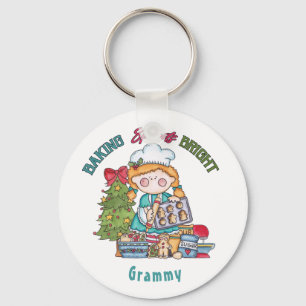 Chaveiro de Natal da Avó Bonita