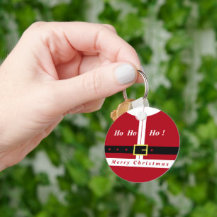 Chaveiro de Natal Papai Noel Presente
